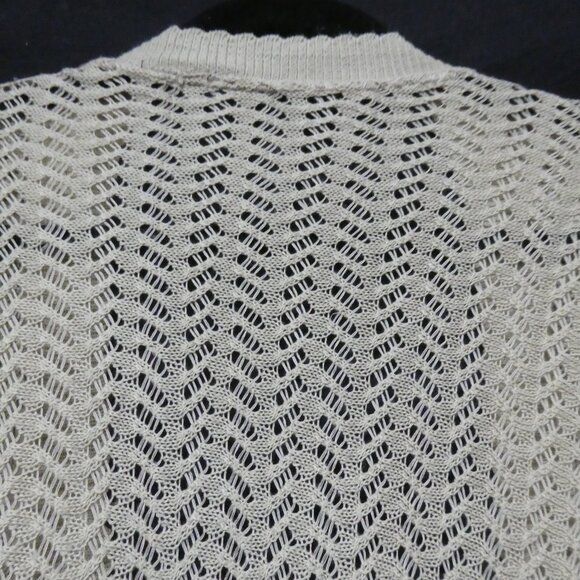 JASON MAXWELL | large | Short Sleeve Open Knit Cardigan - Picture 11 of 16